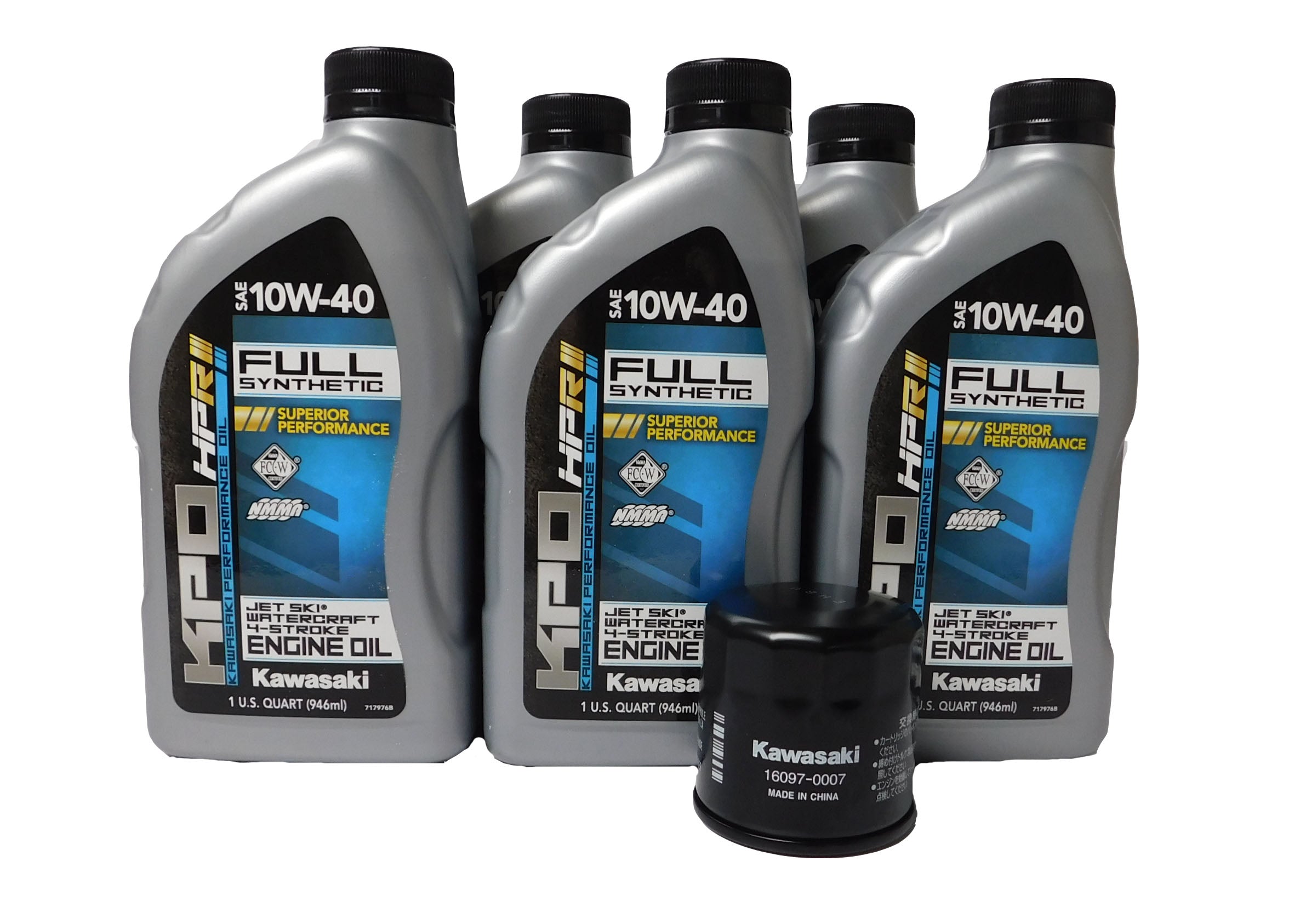 Cyclemax Genuine OEM Kawasaki STX 15F Jet Ski Oil Change Kit (2011-2019) - XF-7VR3-BT5L