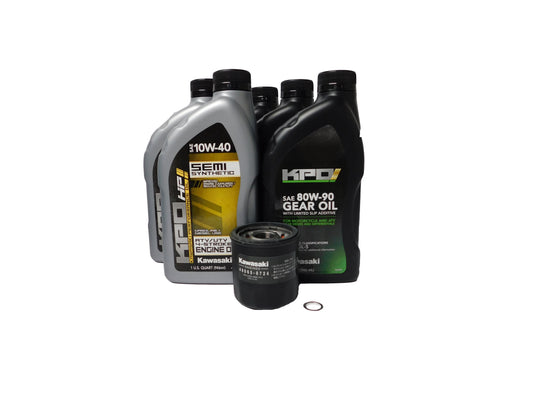 Kawasaki Mule SX 600 610 Oil Change Guide
