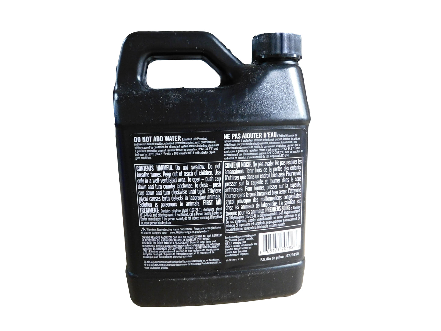 Can-Am OEM (1 Quart) Pre-Mixed Antifreeze Coolant 9779150