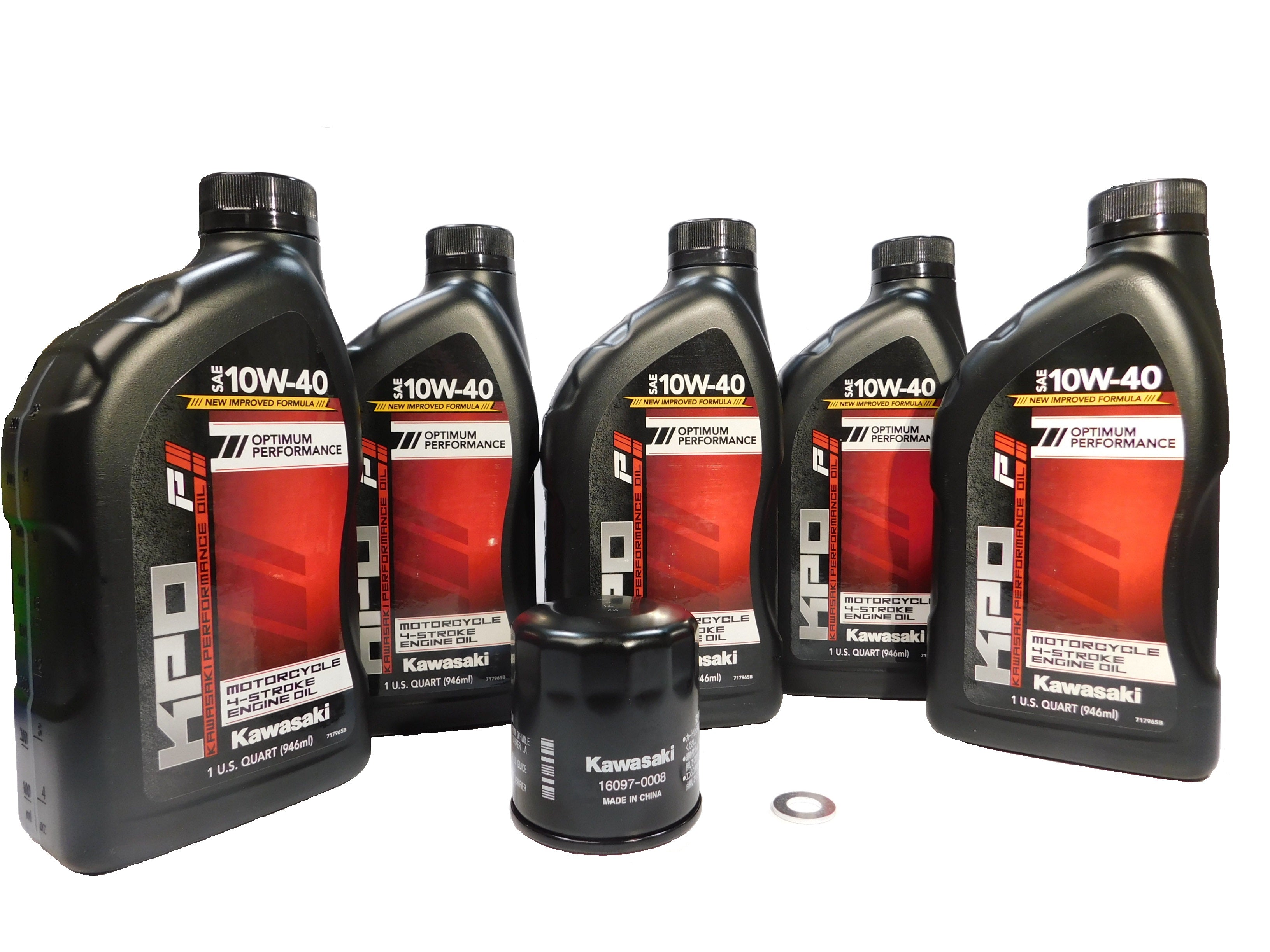 1986-2006 Kawasaki Vulcan 750 VN750 VN750-A OEM Oil Change Kit