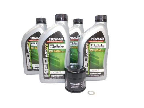 Full Synthetic Oil Change Kit KAW106