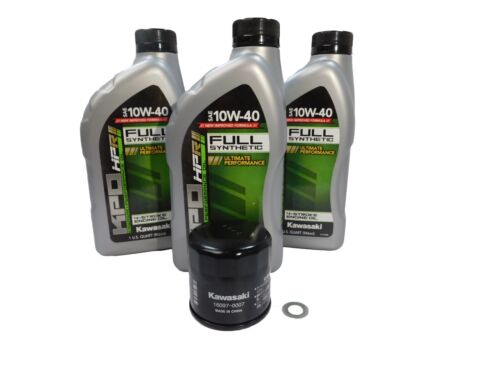 Kawasaki Brute Force Tune Up Oil Change Kit NGK Spark Plugs Oil Filter KVF 650 E - Foto 9