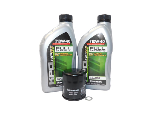 Full Synthetic Oil Change Kit KAW112