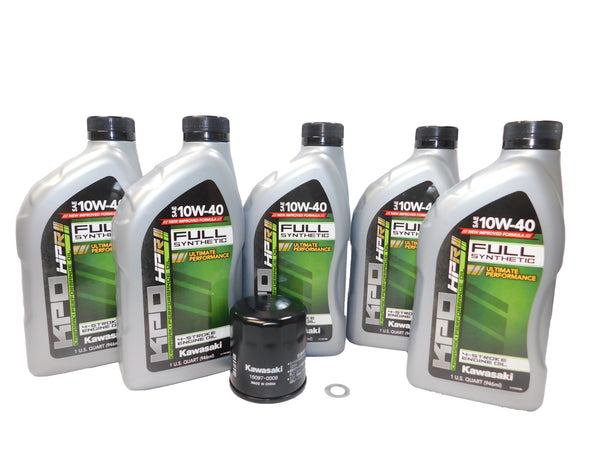 チイカワウサギ4L 2006 2021 Kawasaki Ninja ZX 14 ZX 14R OEM Full Synthetic Oil