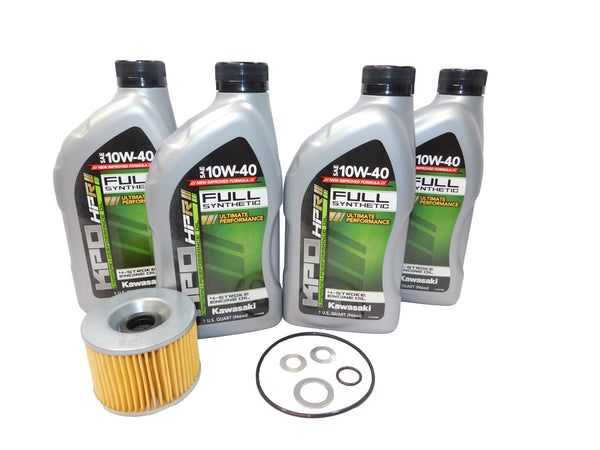 2003 Kawasaki ZX1200-C2 (ZZR1200) Oil Change Kit – Genuine Kawasaki
