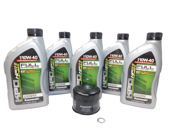 2015-2021 Kawasaki Ninja H2 ZX1000 OEM Full Synthetic Oil Change