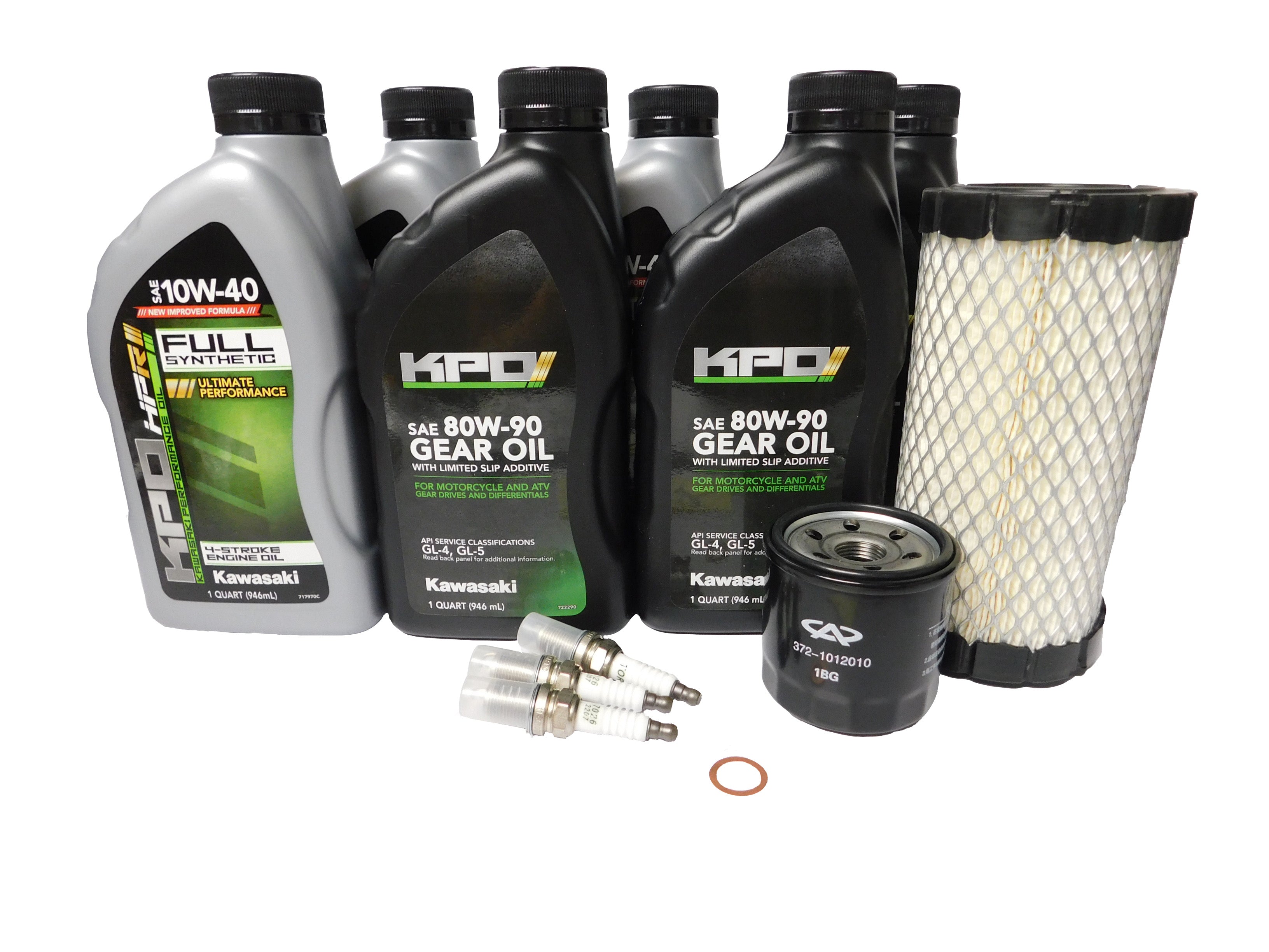 2015 2023 kawasaki mule pro fxt kaf820 oem full synthetic service kit ...