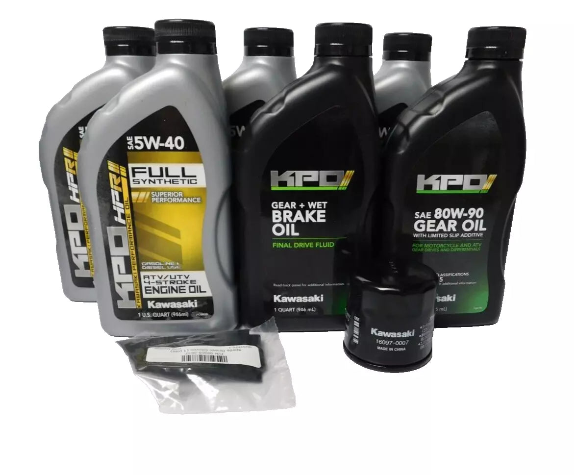 2014-2025 Kawasaki Teryx & Teryx4 OEM Full Service Kit KAW55 2014-2025 Kawasaki Teryx & Teryx4 OEM Full Service Kit KAW55
