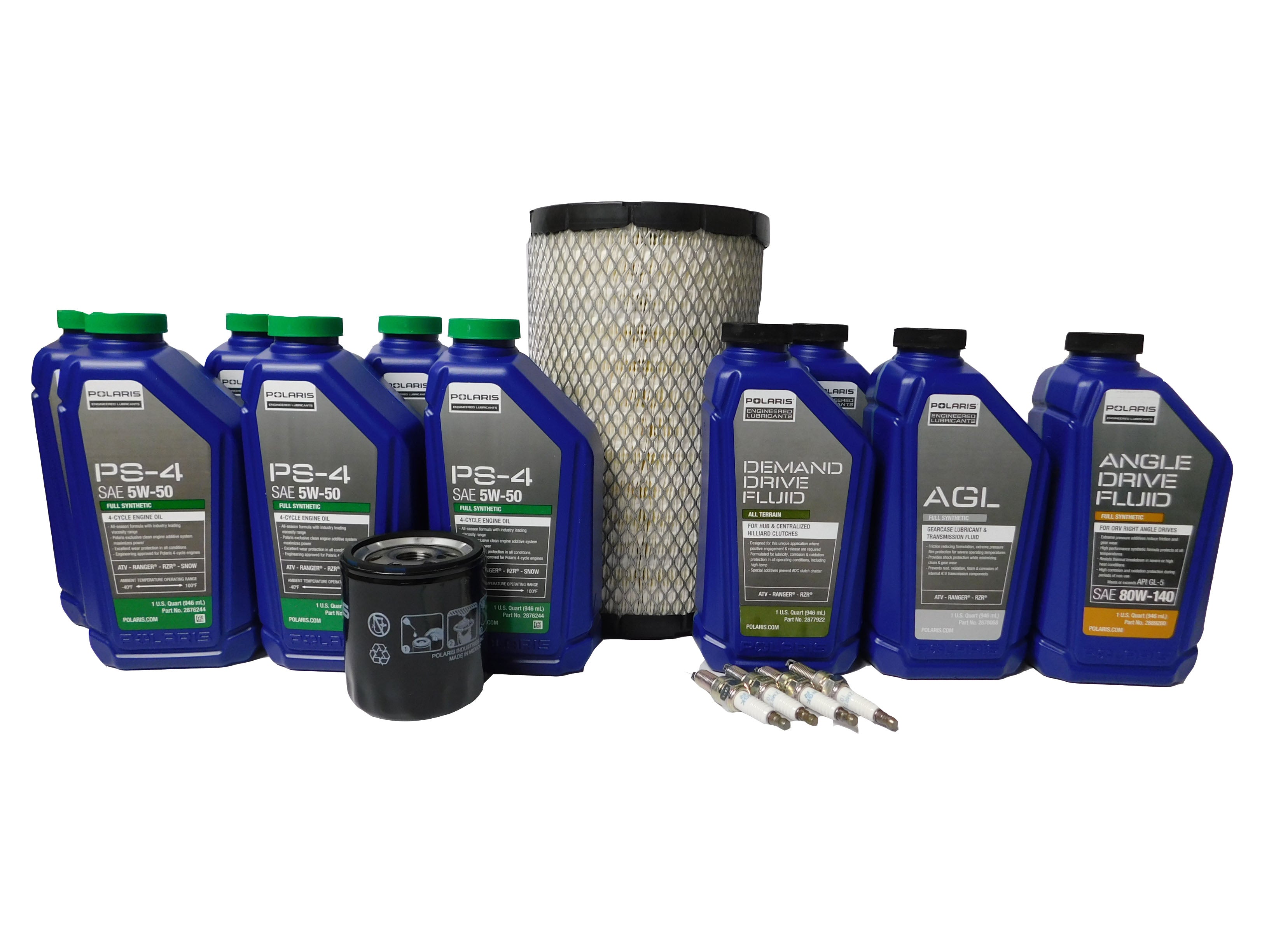 Pro R Service Kit 2022-2025 Polaris RZR Pro R 4 OEM Full Synthetic Full Service Kit POL1 ...