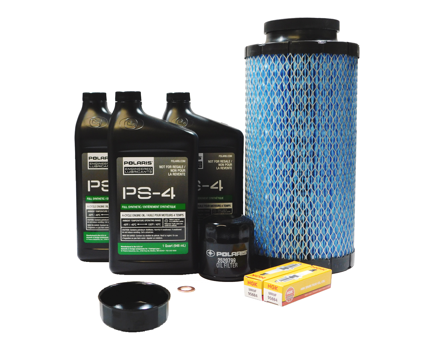 Full Service Kit & Oil Filter Wrench POL187