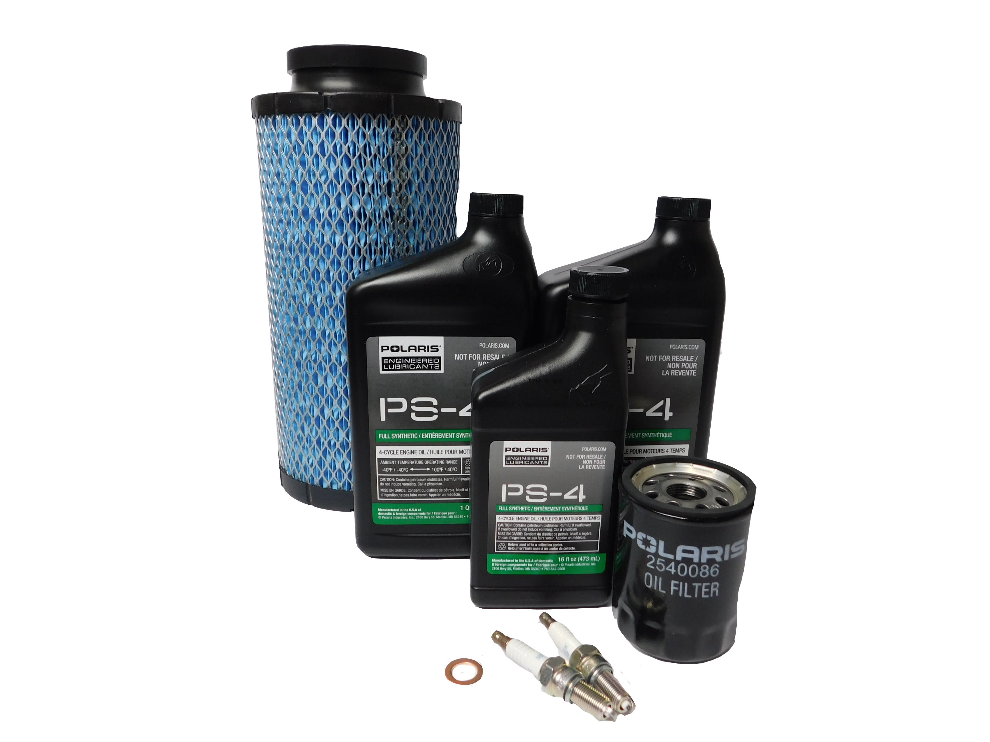 2018-2021 Polaris RZR RS1 EPS OEM 5W-50 Oil Change Service Kit POL104 ...