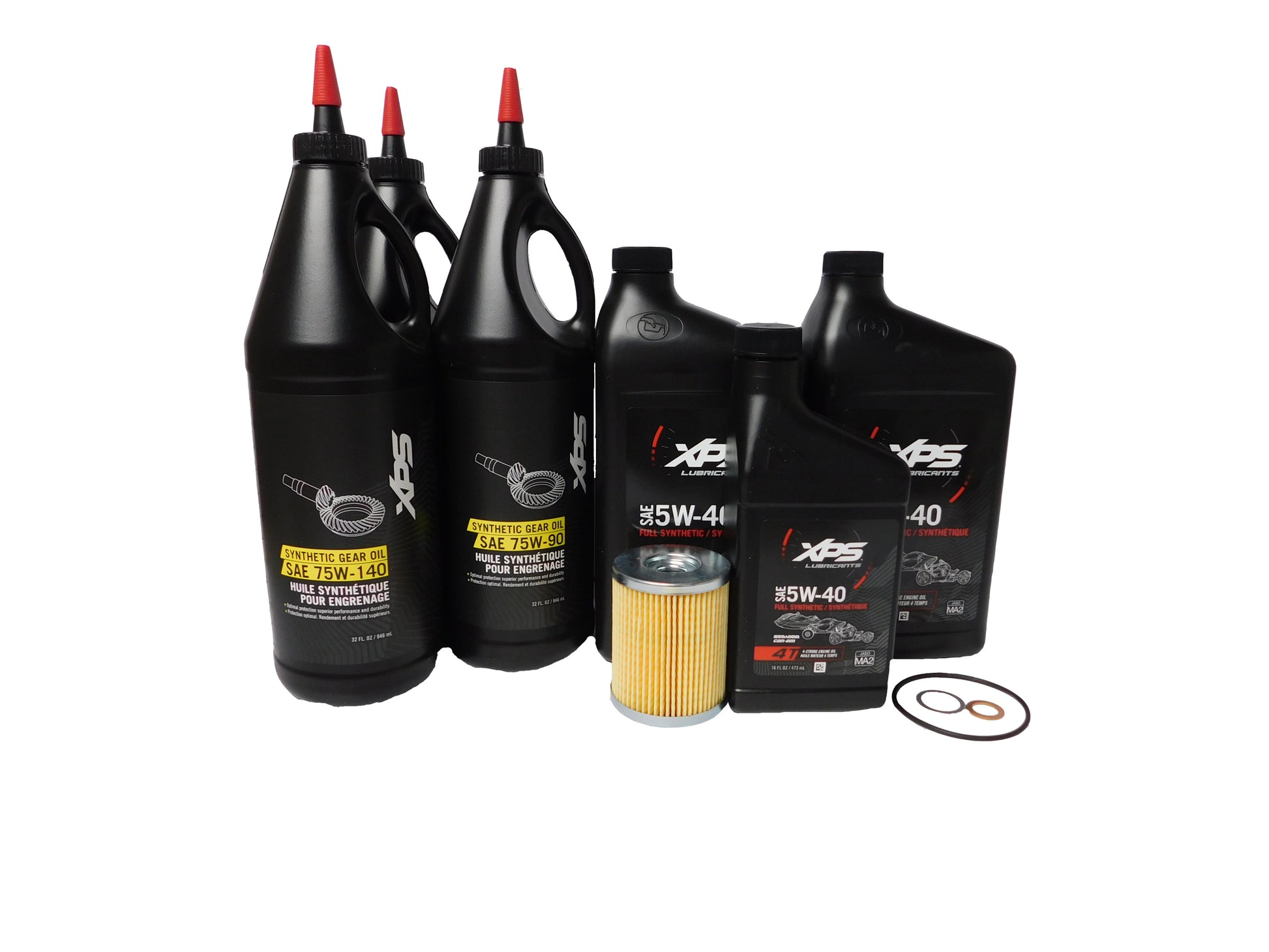 Synthetic Blend Oil Change Kit With Gear Oil C02