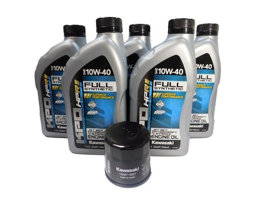  Oil Change Kit with Filter Kaw185